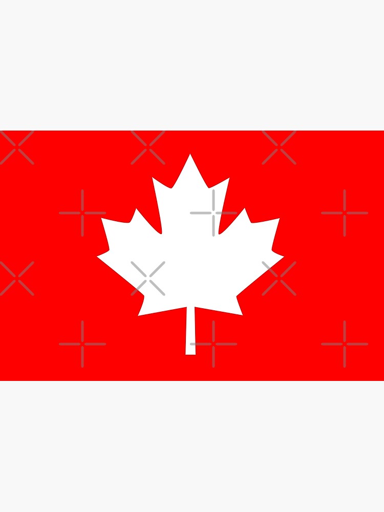 Thumbnail 4 of 4, Zipper Pouch, Canada Maple Leaf Flag Emblem designed and sold by Garaga.