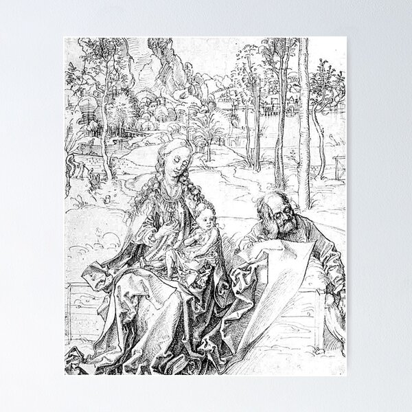 Item preview, Holly family famous art of albrecht durer designed and sold by Golido.