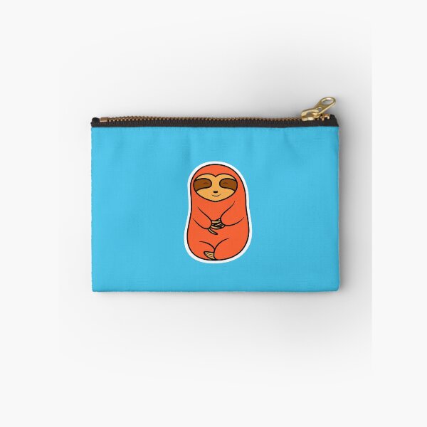 Item preview, Happy Cozy Orange Sloth Bear designed and sold by SubtleSplit.