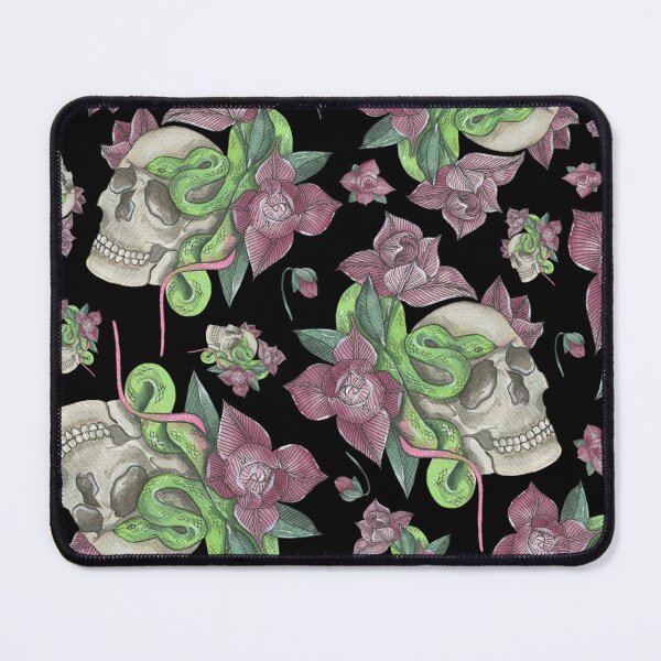 Item preview, Pretty skull and floral  designed and sold by Tonickay.