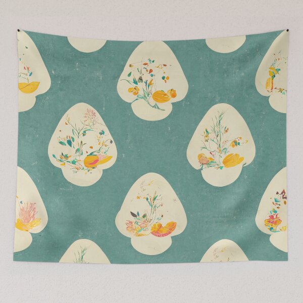 Item preview, Delicate Floral Arrowheads designed and sold by L Mason.