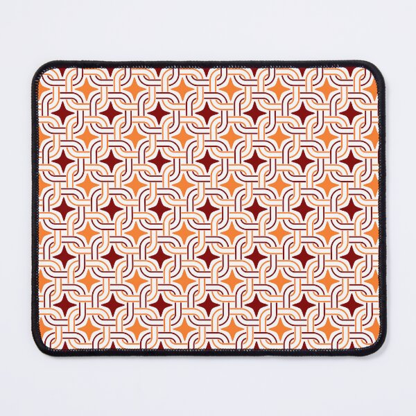 Item preview, Interwoven Mesh with Starburst (Orange and Maroon) designed and sold by rgbguy.