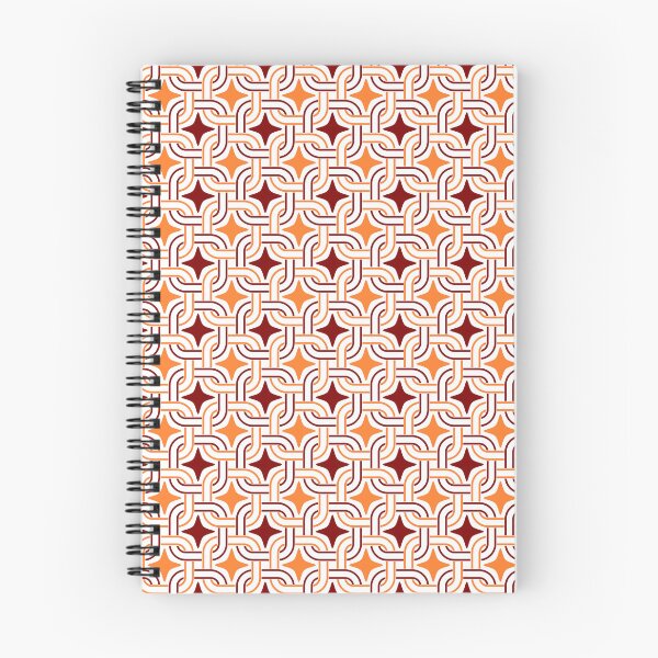 Item preview, Interwoven Mesh with Starburst (Orange and Maroon) designed and sold by rgbguy.