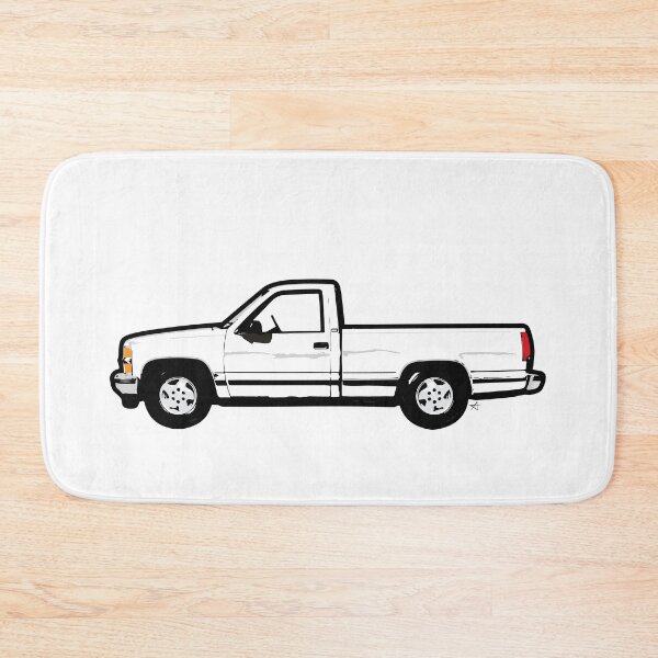 Item preview, White 90s C Truck designed and sold by MandyCarsArts.