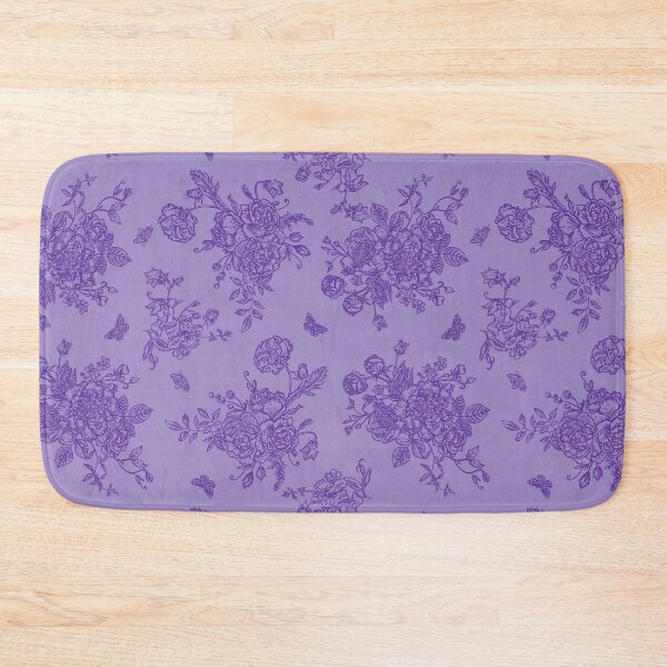 Item preview, Vintage Floral Pattern in Chinese Porcelain Style (Purple) designed and sold by ‧͙⁺˚*･༓☾ Moon Saikia ☽༓･*˚⁺‧͙.