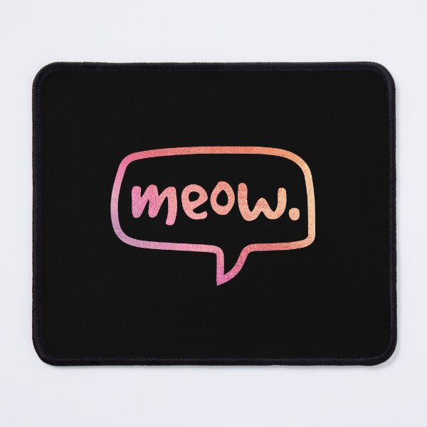Item preview, Meow (colour) designed and sold by Julia Jane Creative.