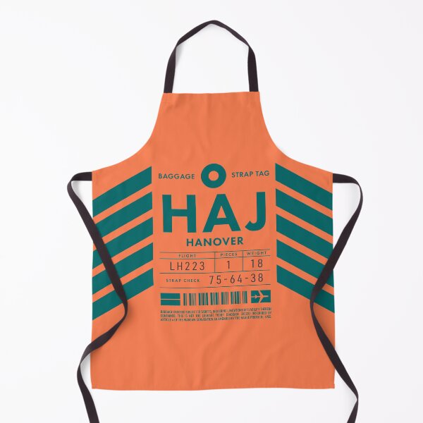Item preview, Luggage Tag D - HAJ Hanover Germany designed and sold by VoodooCircus.