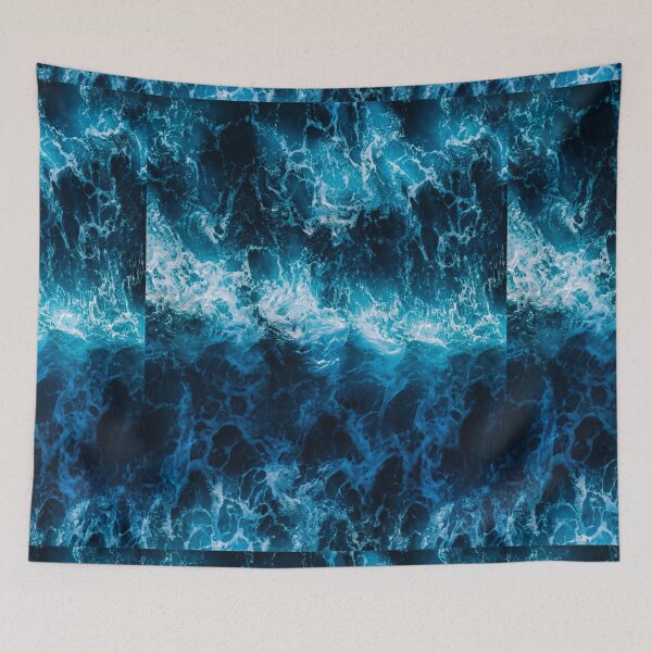 Item preview,  ocean t-shirt, ocean waves designed and sold by BLUE  bubble.