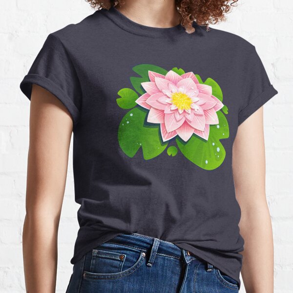 Beautiful lotus flower Classic T-Shirt