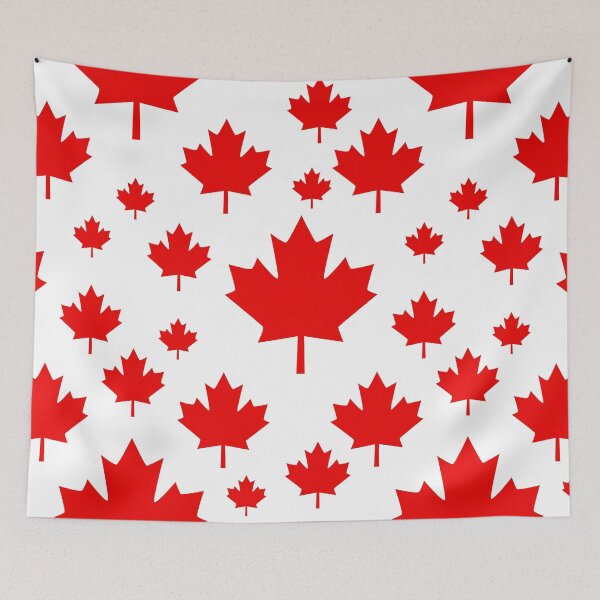 Item preview, Canada Maple Leaf Flag Emblem designed and sold by Garaga.