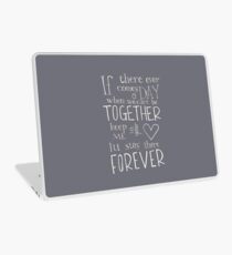 Für immer zusammen Laptop Skin