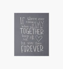 Together Forever Art Board
