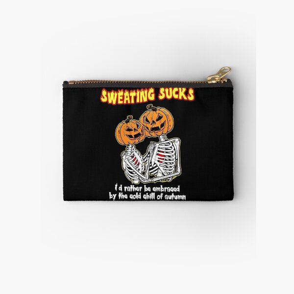Item preview, Sweating Sucks Skeleton Halloween Couple Skeleton Pumpkin designed and sold by loat904.