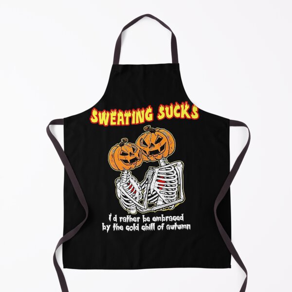 Item preview, Sweating Sucks Skeleton Halloween Couple Skeleton Pumpkin designed and sold by loat904.