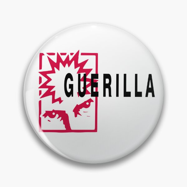 Artikelvorschau, Guerilla (rotes Gesicht) entworfen und verkauft von Subliminal-Cuts.