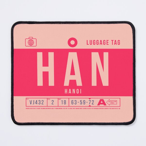 Item preview, Luggage Tag B - HAN Hanoi Vietnam designed and sold by VoodooCircus.