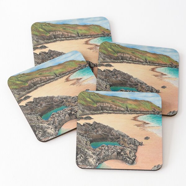 Item preview, Blue pool (nr. Llangennith, Gower peninsula) designed and sold by Karen Elaine Evans.