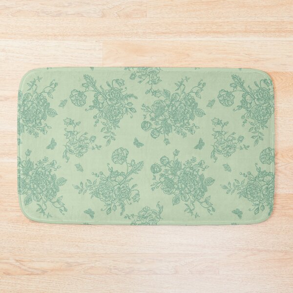 Item preview, Vintage Floral Pattern in Chinese Porcelain Style (Green) designed and sold by ‧͙⁺˚*･༓☾ Moon Saikia ☽༓･*˚⁺‧͙.