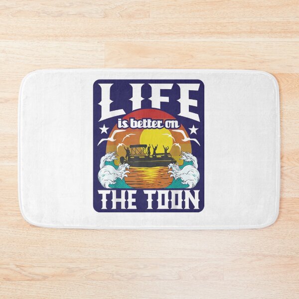 Item preview, Life Is Better On The Toon - Funny Pontoon Boat Pontooning - Pontoon Boat Boating Gift For designed and sold by JenniaStore.