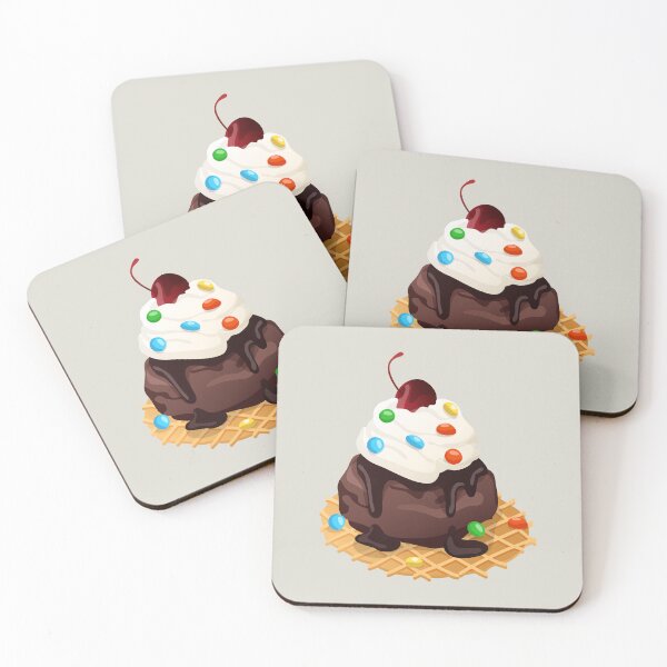 Item preview, Candy Chocolate Ice Cream and Waffles designed and sold by Alicia Chee.