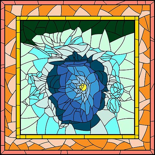 Stained Glass 40 (Style:1)