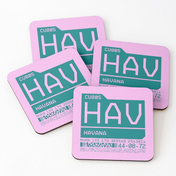 Item preview, Luggage Tag C - HAV Havana Cuba designed and sold by VoodooCircus.