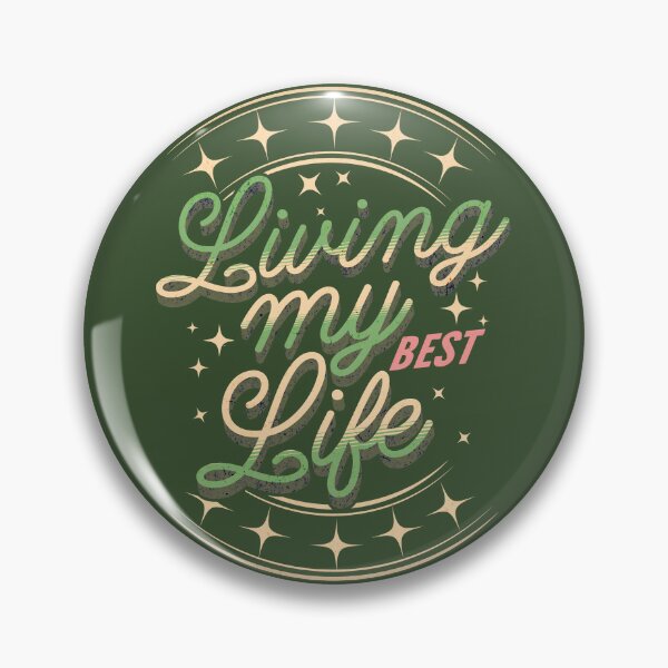 Item preview, Best Life - Vintage Style Inspiration and Motivation designed and sold by madtoyman.