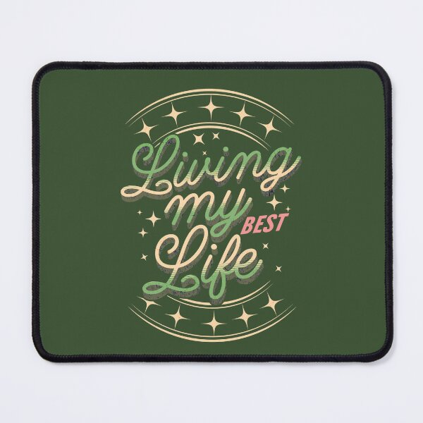 Item preview, Best Life - Vintage Style Inspiration and Motivation designed and sold by madtoyman.