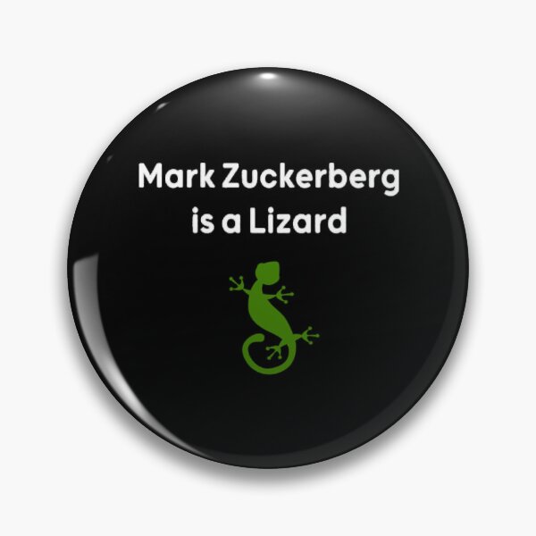Item preview, mark zuckerberg is a lizard - Paddy the baddy designed and sold by BussinTeesGB.