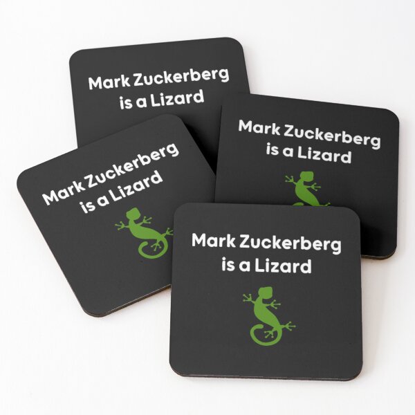 Item preview, mark zuckerberg is a lizard - Paddy the baddy designed and sold by BussinTeesGB.