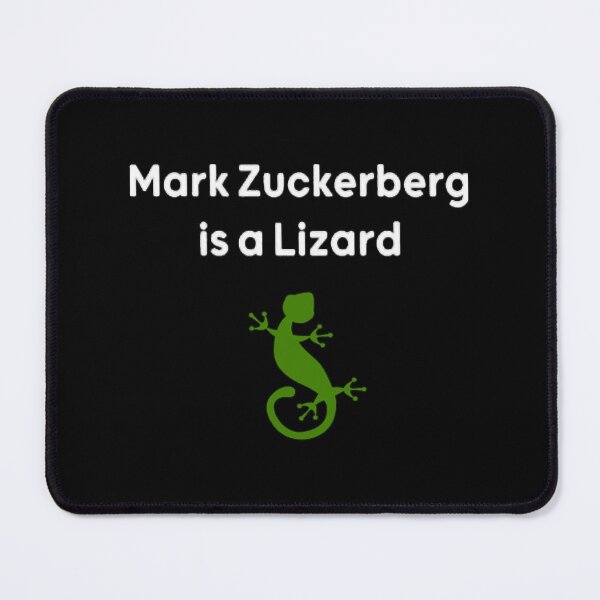 Item preview, mark zuckerberg is a lizard - Paddy the baddy designed and sold by BussinTeesGB.
