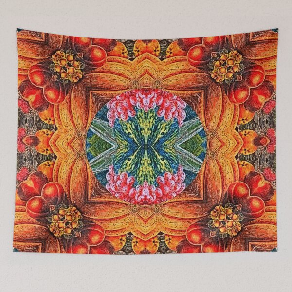 Item preview, STIMULATING AND FUNNY PAINTING WINDOW WITH COLORFUL SCENTS AND AUTUMN FRUITS. designed and sold by Ralek.