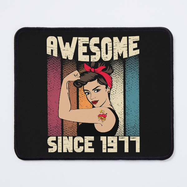 Item preview, 45 Year Old Awesome Since 1977 45th Birthday Women designed and sold by lhkmmo44.