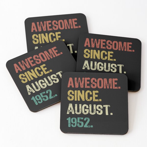 Item preview, Awesome Since August 1952 designed and sold by maxarus.