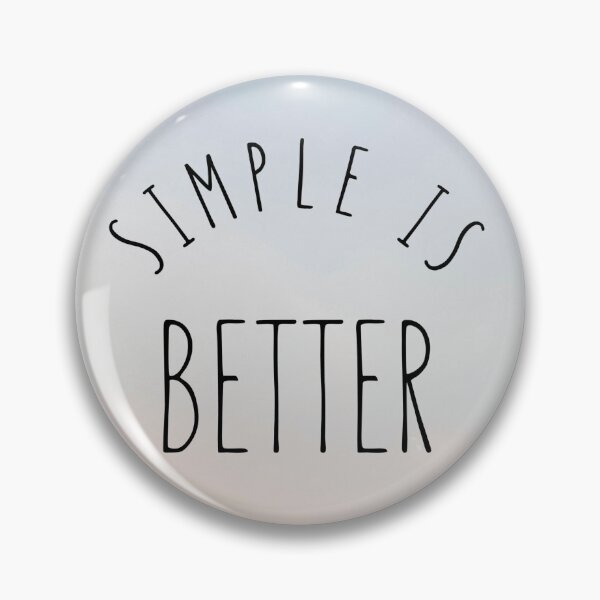Aperçu de l'œuvre « Simple, c'est mieux » par VisualSimple créée et vendue par VisualSimple.