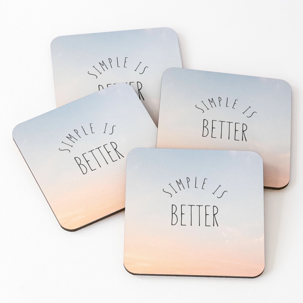 Item preview, Coasters (Set of 4) designed and sold by VisualSimple.