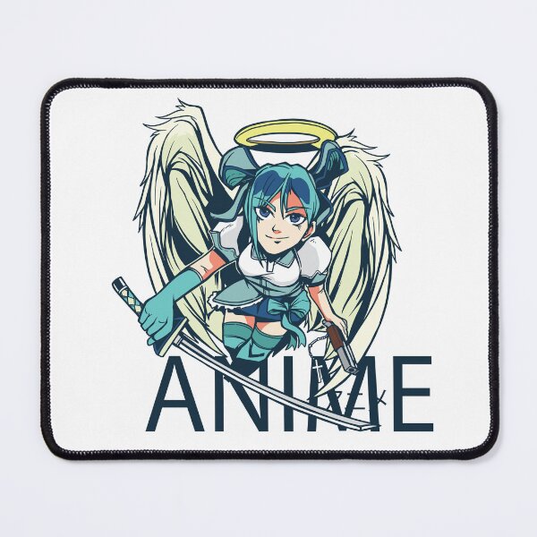 Item preview, Anime angel girl with sword and gun designed and sold by Rob-Son.