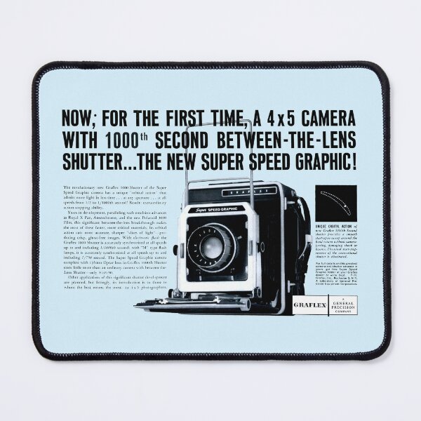 Item preview, SUPER SPEED GRAPHIC CAMERA - ADVERT designed and sold by ThrowbackAds.