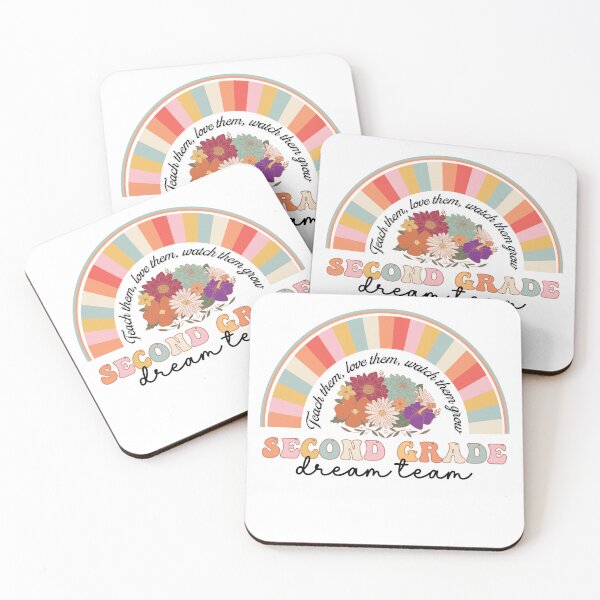 Item preview, Teach them, love them, watch them grow, second grade dream team designed and sold by Smart-Bee.
