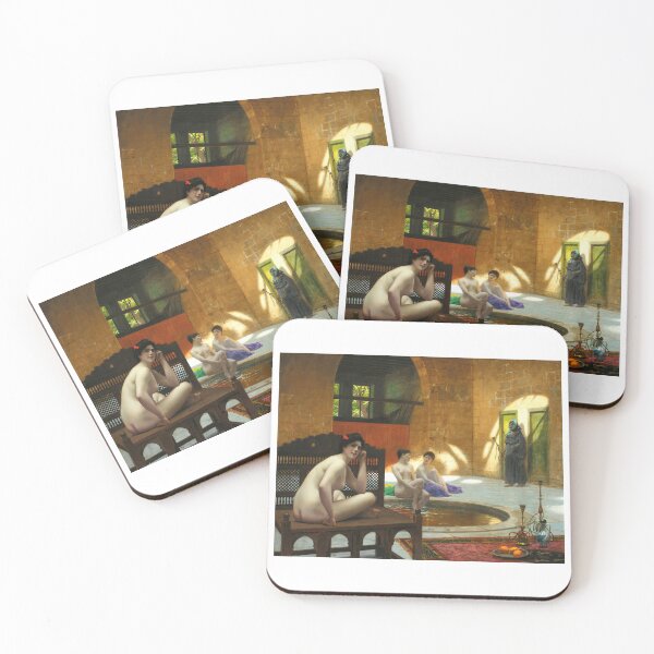 Item preview, Jean-Leon Gerome Femmes Au Bain Figurative- Women  The Bath-Turkish Baths designed and sold by TeeARTHY.