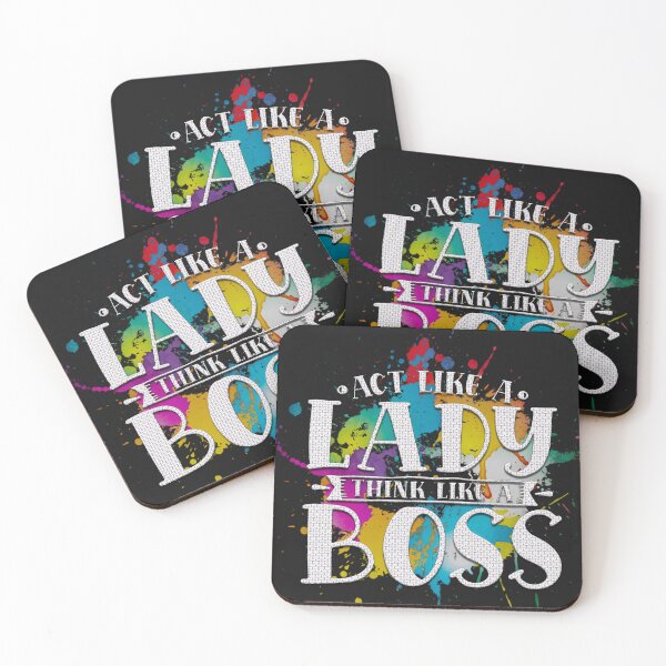 Item preview, Act like a lady think like a boss designed and sold by RebeccaRe.