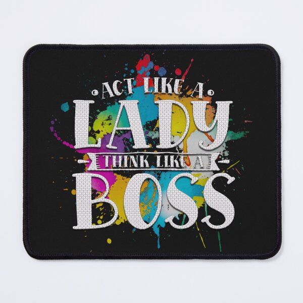 Item preview, Act like a lady think like a boss designed and sold by RebeccaRe.