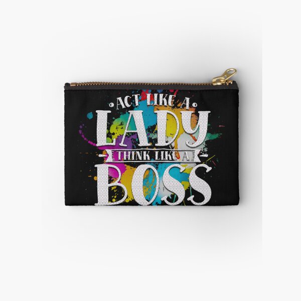 Item preview, Act like a lady think like a boss designed and sold by RebeccaRe.