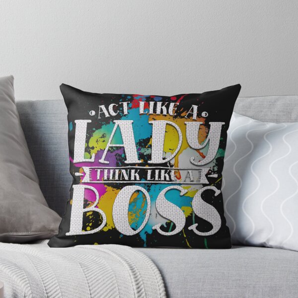 Item preview, Act like a lady think like a boss designed and sold by RebeccaRe.