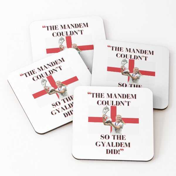 Item preview, The Mandem Couldn't, So The Gyaldem Did - England Women's Euro 2022 Champions London Quote - UEFA European Championships Soccer Winners Design designed and sold by raretshirtsuk.
