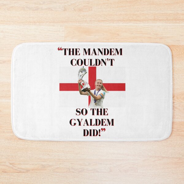 Item preview, The Mandem Couldn't, So The Gyaldem Did - England Women's Euro 2022 Champions London Quote - UEFA European Championships Soccer Winners Design designed and sold by raretshirtsuk.