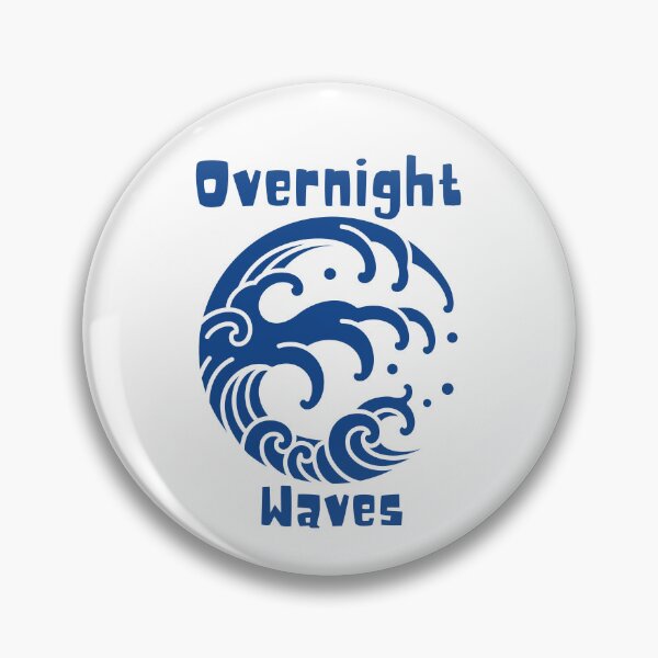 Item preview, Overnight Waves designed and sold by Tienda-Vane.