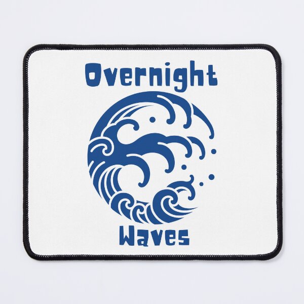 Item preview, Overnight Waves designed and sold by Tienda-Vane.