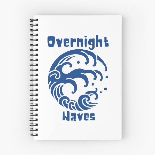 Item preview, Overnight Waves designed and sold by Tienda-Vane.