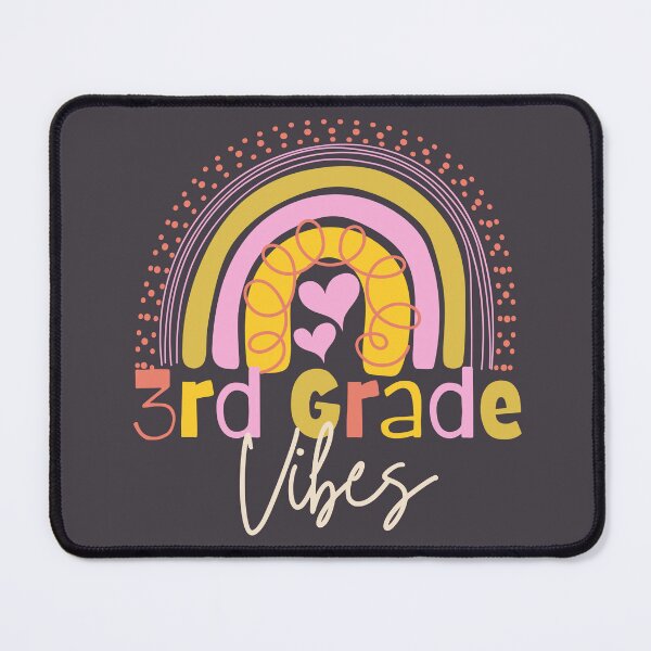 Item preview, 3rd Grade Vibes Retro designed and sold by SunfullyYours.